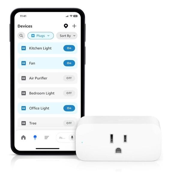 🔌 Amazon Smart Plug | Works with Alexa | Simple setup | Voice control | White - Picture 4 of 5